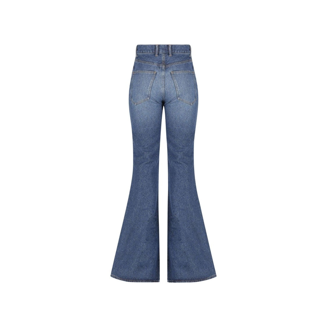 Chloé Cotton Denim Flared Jeans