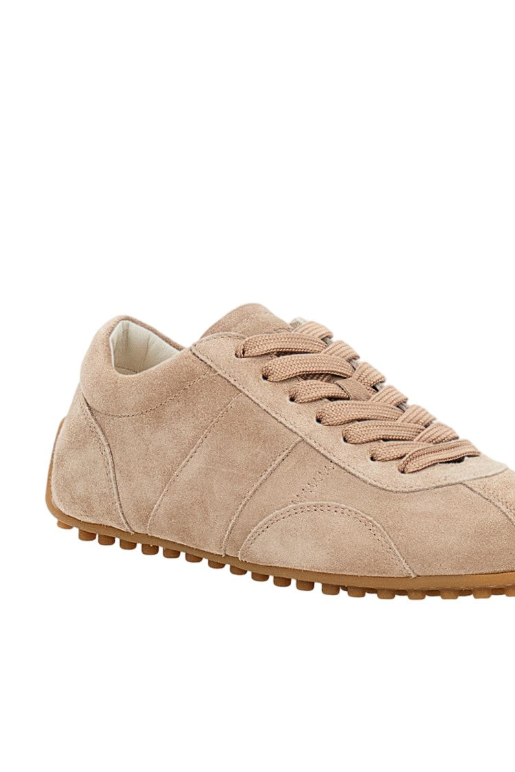 Tod's Panelled Light Pink Sneakers With Lace-Up Fastening