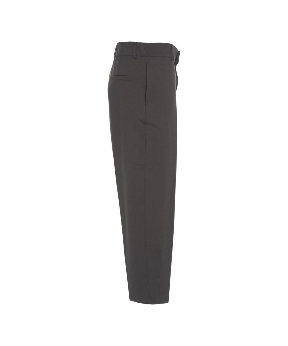 Grifoni Tailored Brown Chino Trousers With Refined Finish