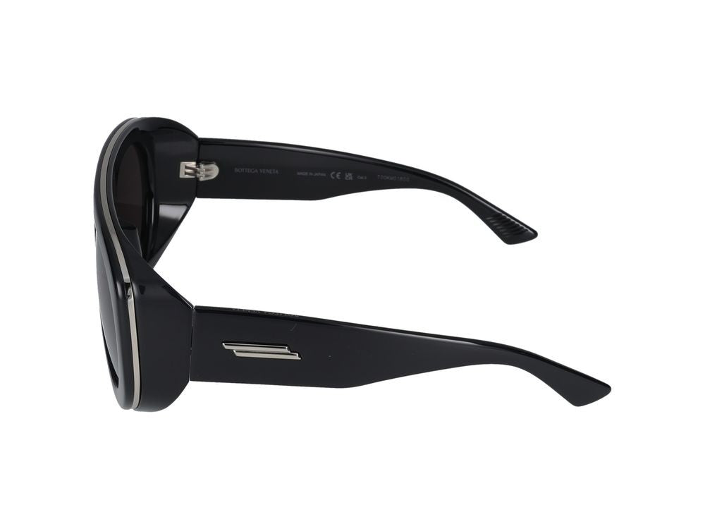 Bottega Veneta Sunglasses Bottega Veneta Bv1362s 001 Black Black Grey 58/17/130