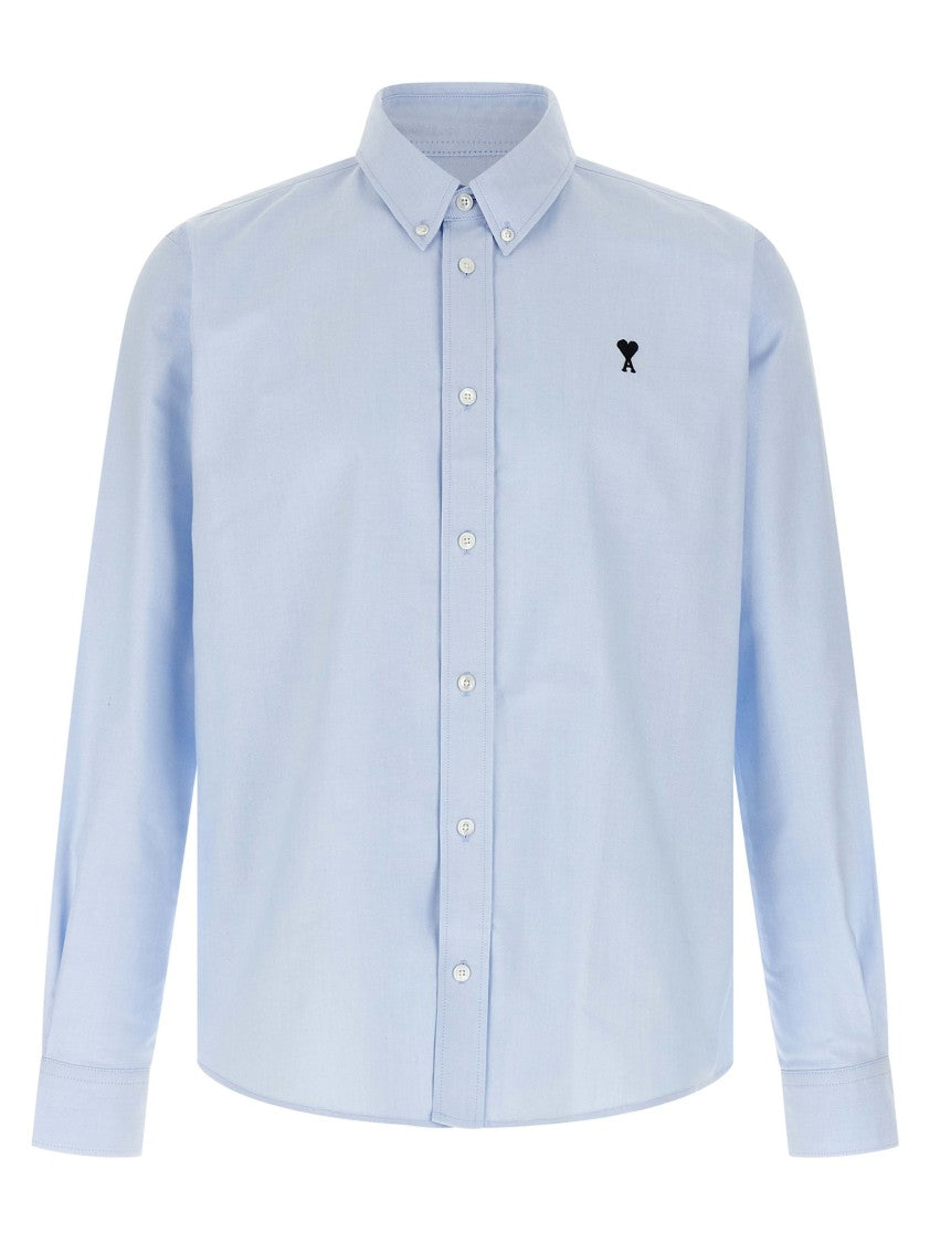 Ami Button-Down Oxford Cotton Shirt