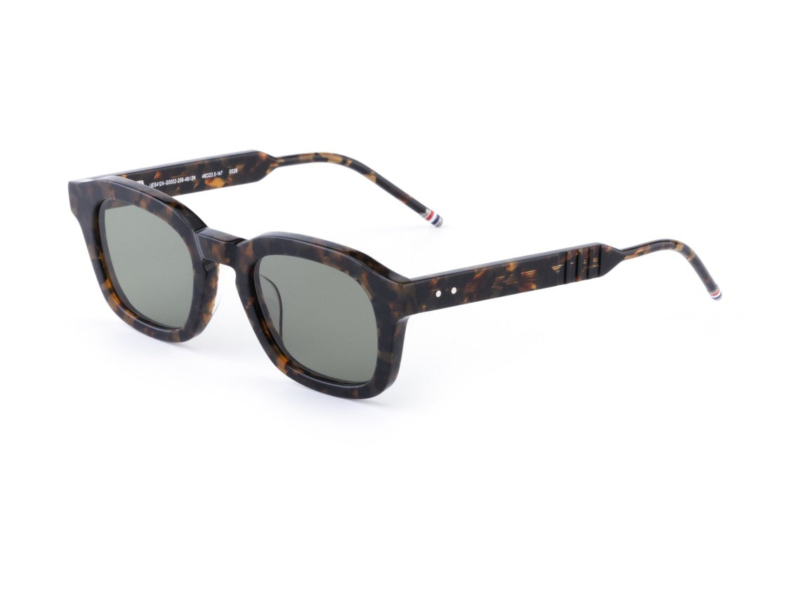 Thom Browne Ues412a Bold Tortoiseshell Acetate Sunglasses