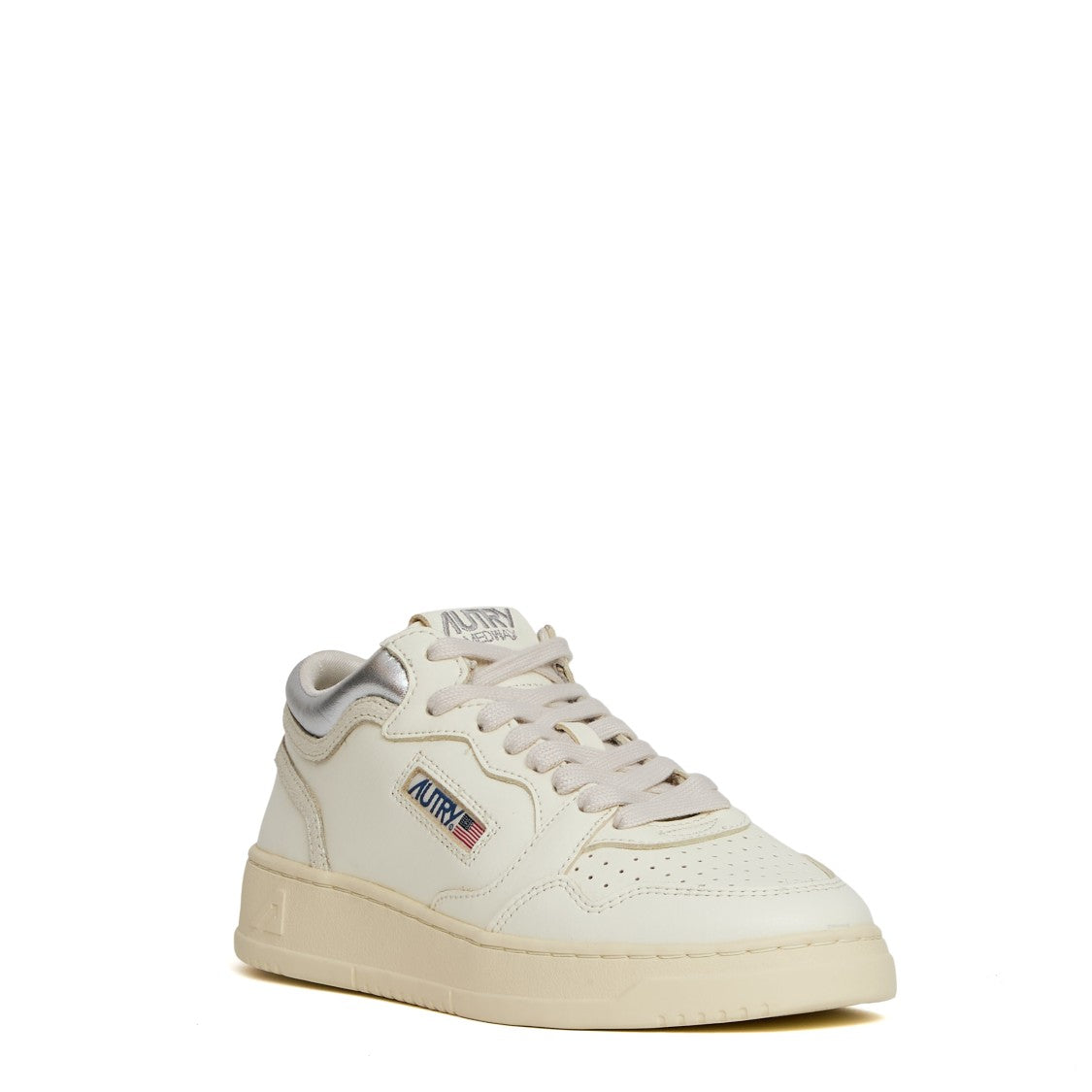 Autry Med-Way Mid Silver Marsh Sneakers