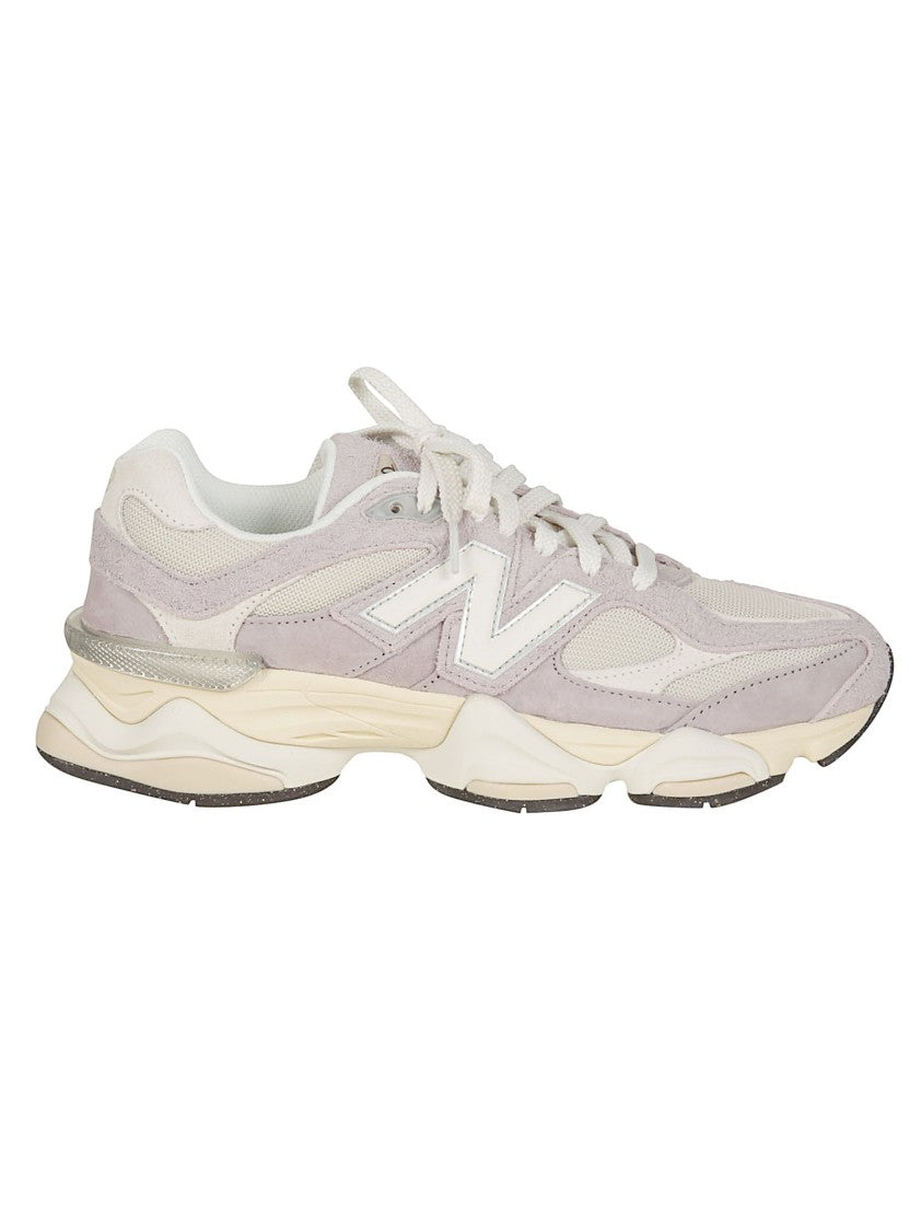 New Balance 9060 Layered Suede Mesh Sneakers