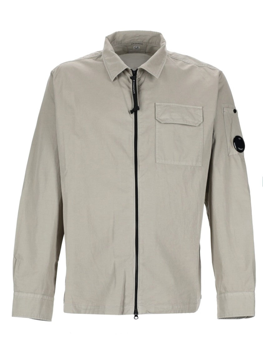 C.P. Company Regular Fit Zip-Closure Overshirt
