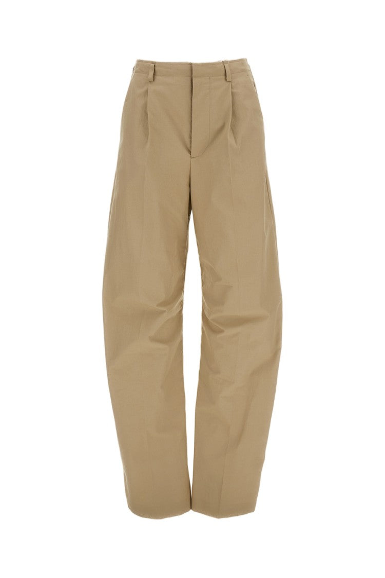 Mm6 By Maison Margiela Utility-Style Wide-Leg Trousers With Front Pleats