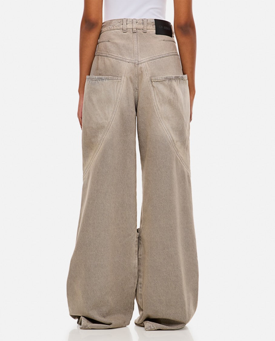 The Attico Oversize Denim Pants