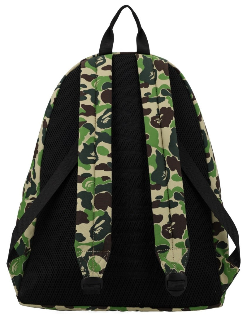 A Bathing Ape Shark Face Camouflage Nylon Backpack