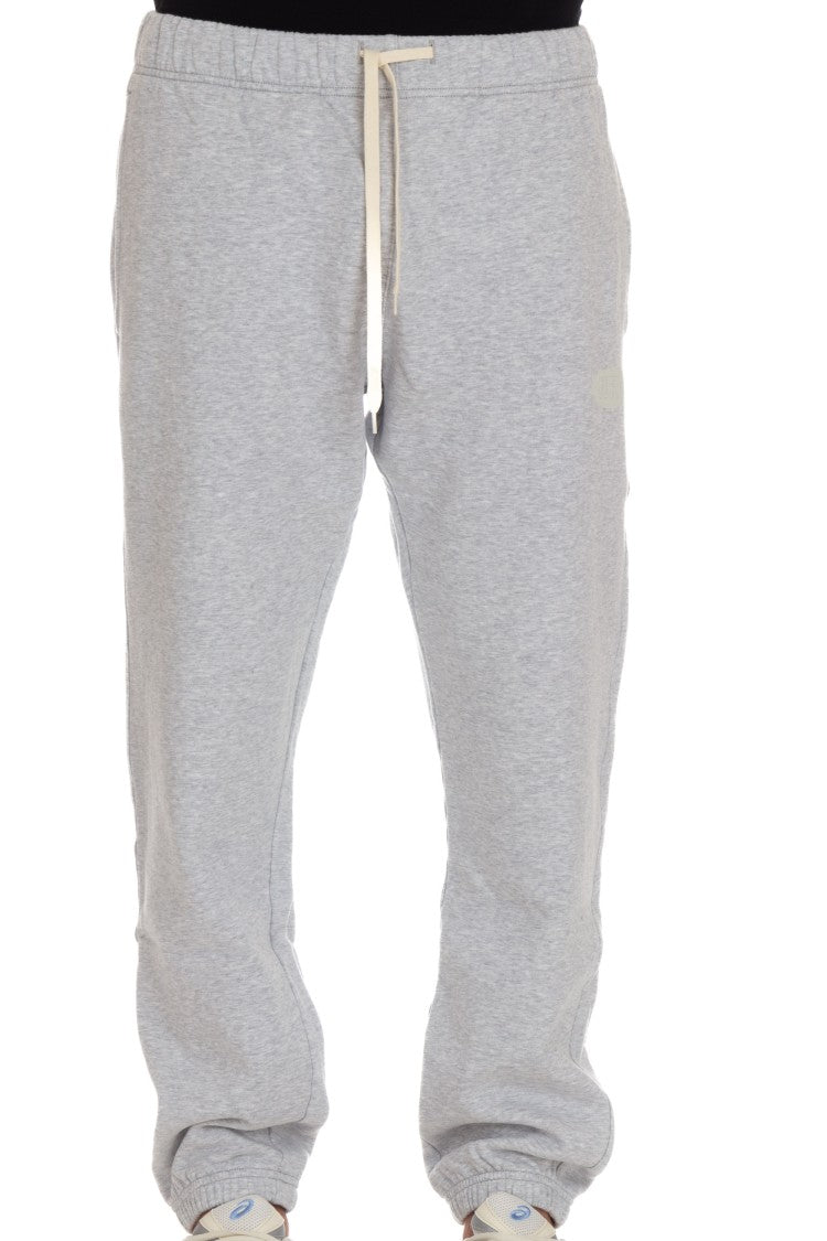 Autry Comfort-Fit Cotton Sweatpants With Drawstring Waist And Logo