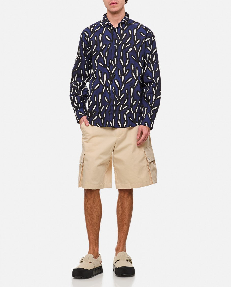 Jacquemus Beige Multi-Pocket Cargo Shorts