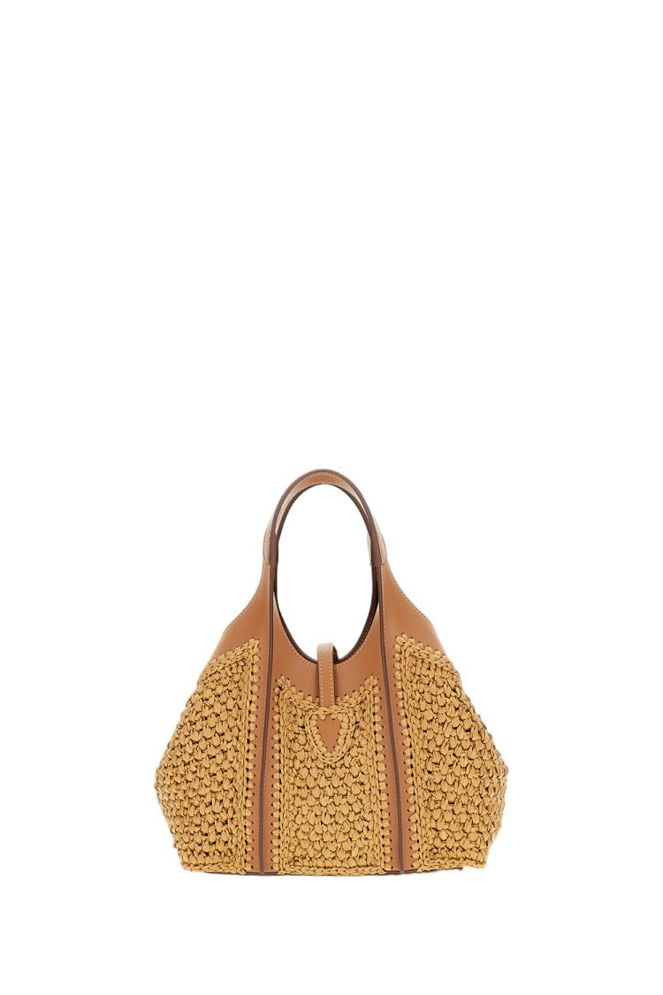 Tod's Mini Shopping Bag With Calfskin