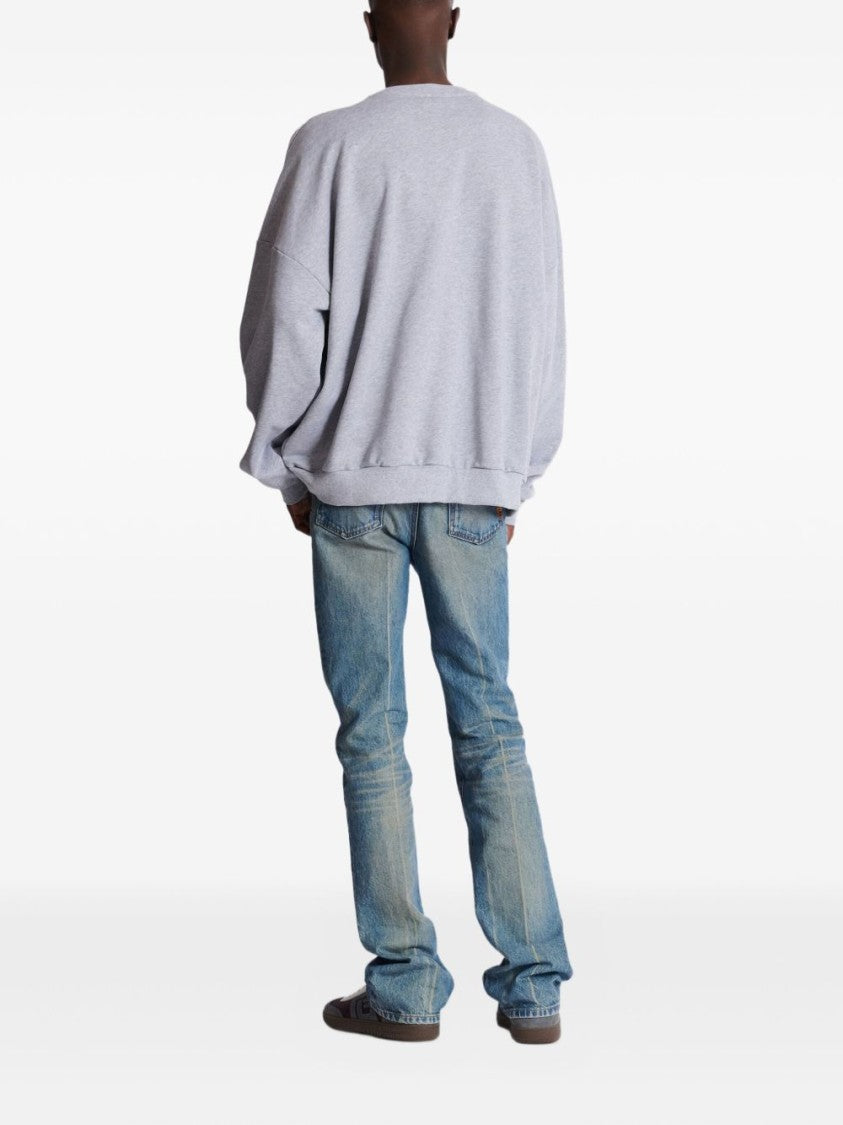 Balmain Silk And Nylon Blend Knit Sweater
