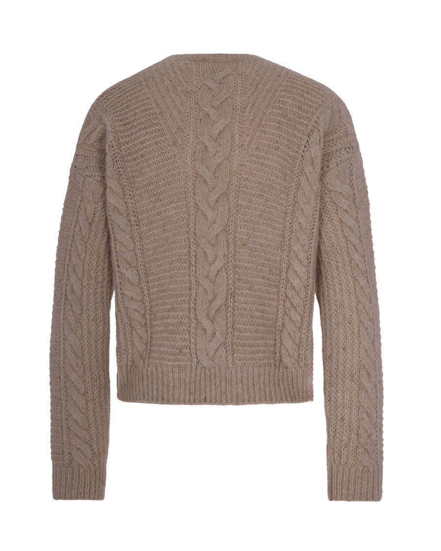 Max Mara Crasso Sweater In Beige