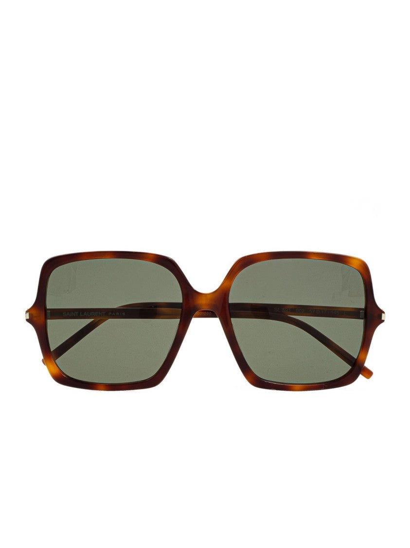 Saint Laurent Sl591 Logo Sunglasses