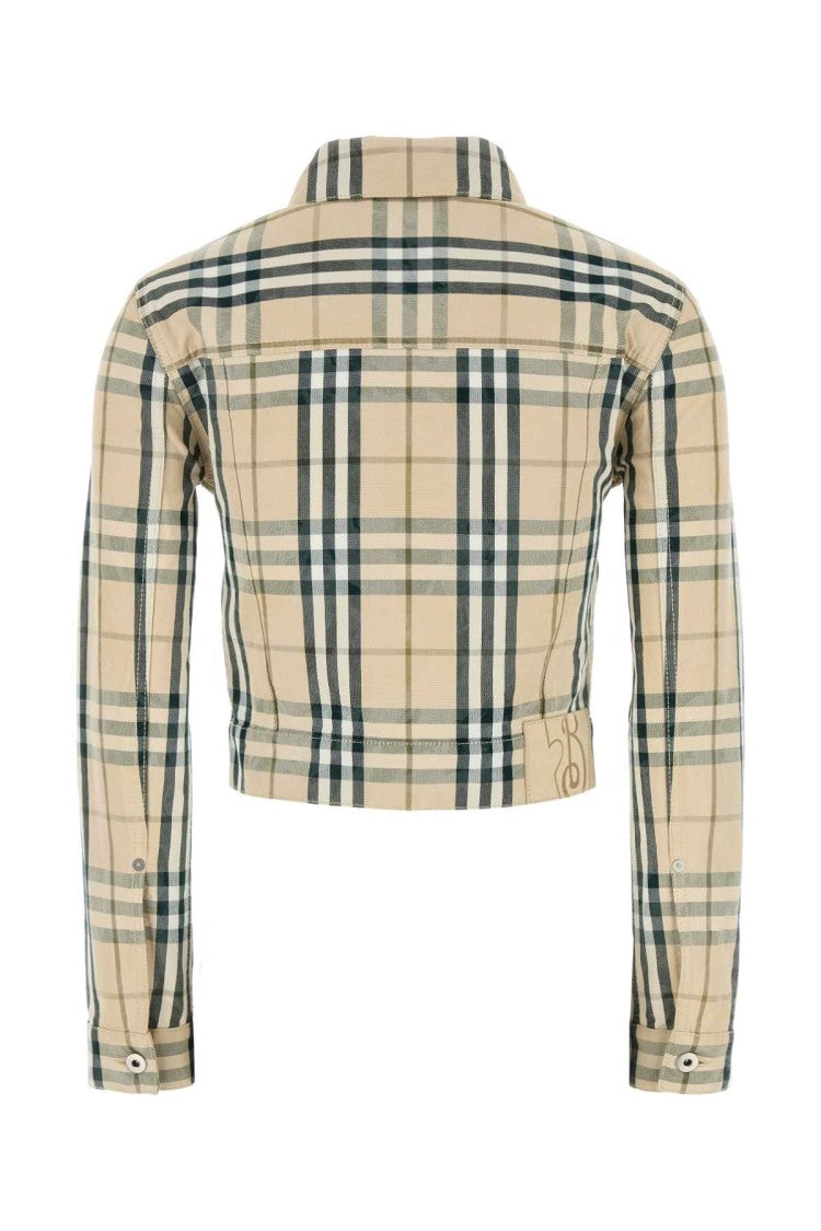Burberry Embroidered Denim Jacket