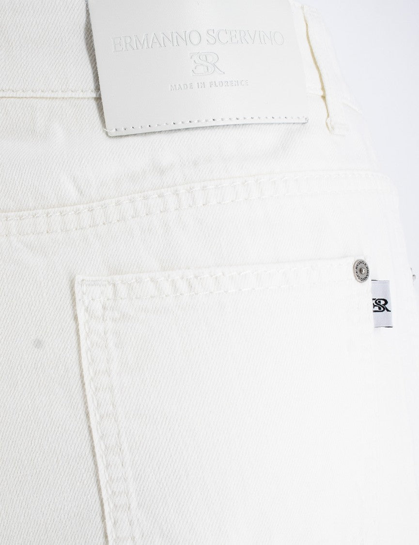 Ermanno Scervino Wide-Leg High-Waist Jeans