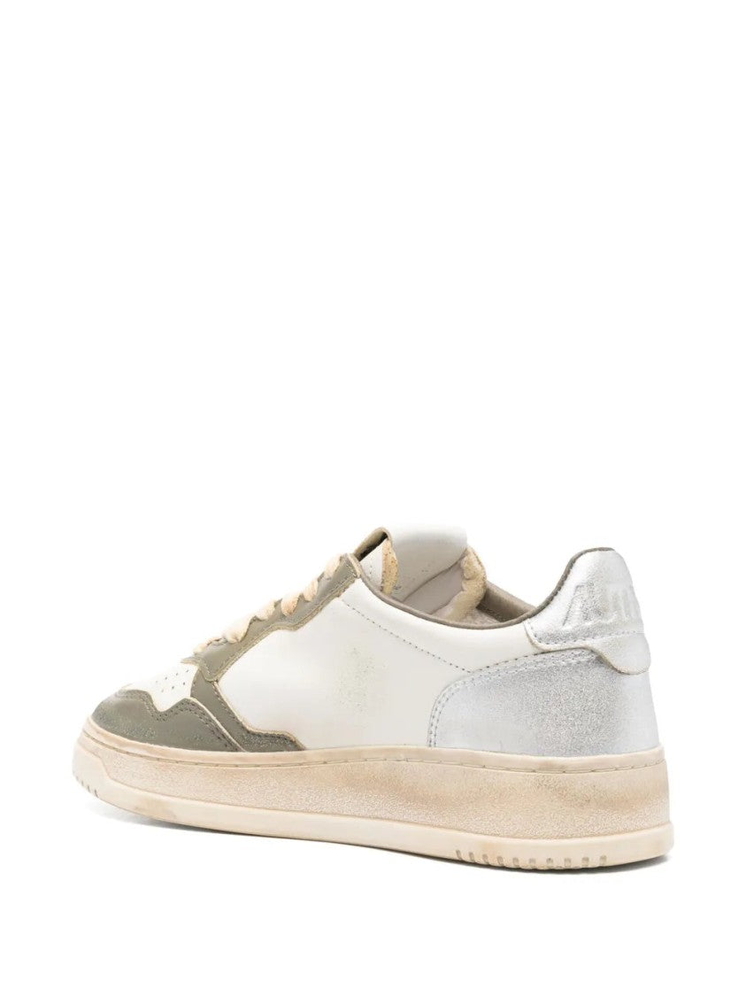 Autry Light Beige Super Vintage Sneakers