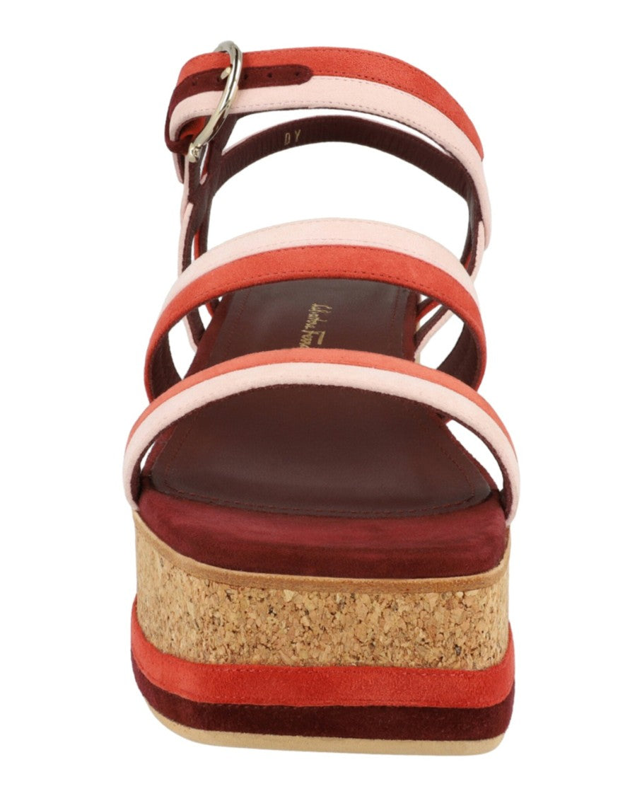 Ferragamo Mysen Wedge Sandals
