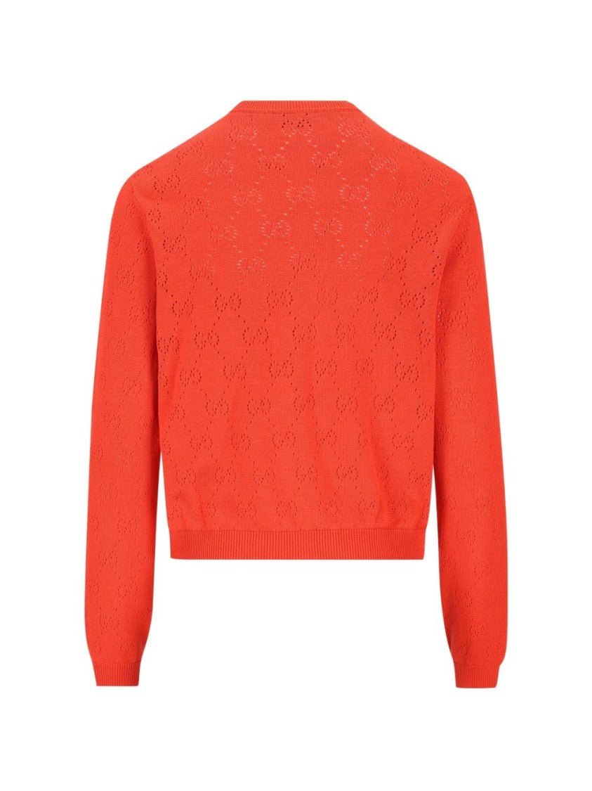 Gucci Cropped Cardigan Sweater