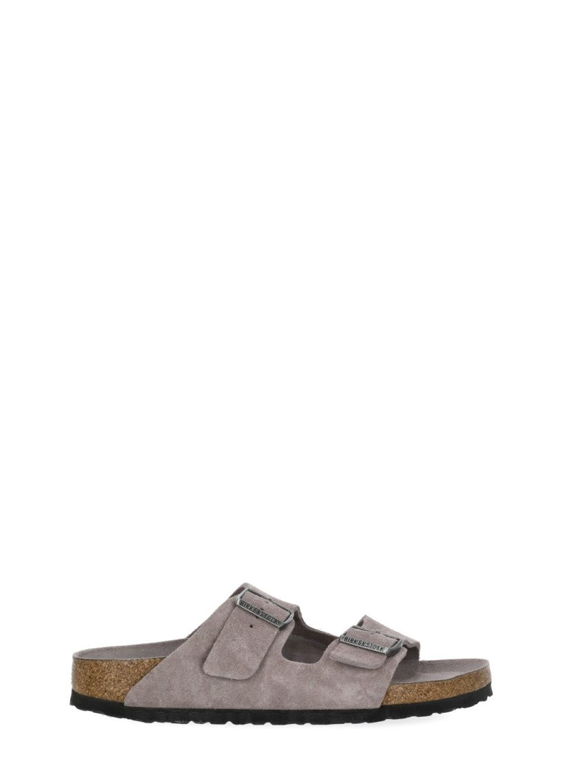 Birkenstock Lilac Arizona Bs Suede Sandals