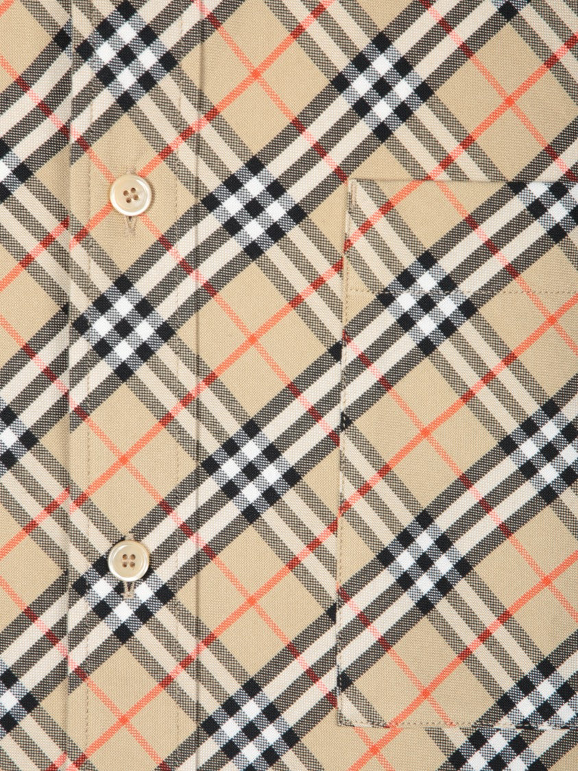 Burberry Long Sleeve Beige T-Shirt