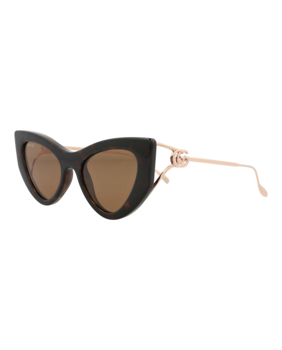 Gucci Cat Eye-Frame Injection Sunglasses