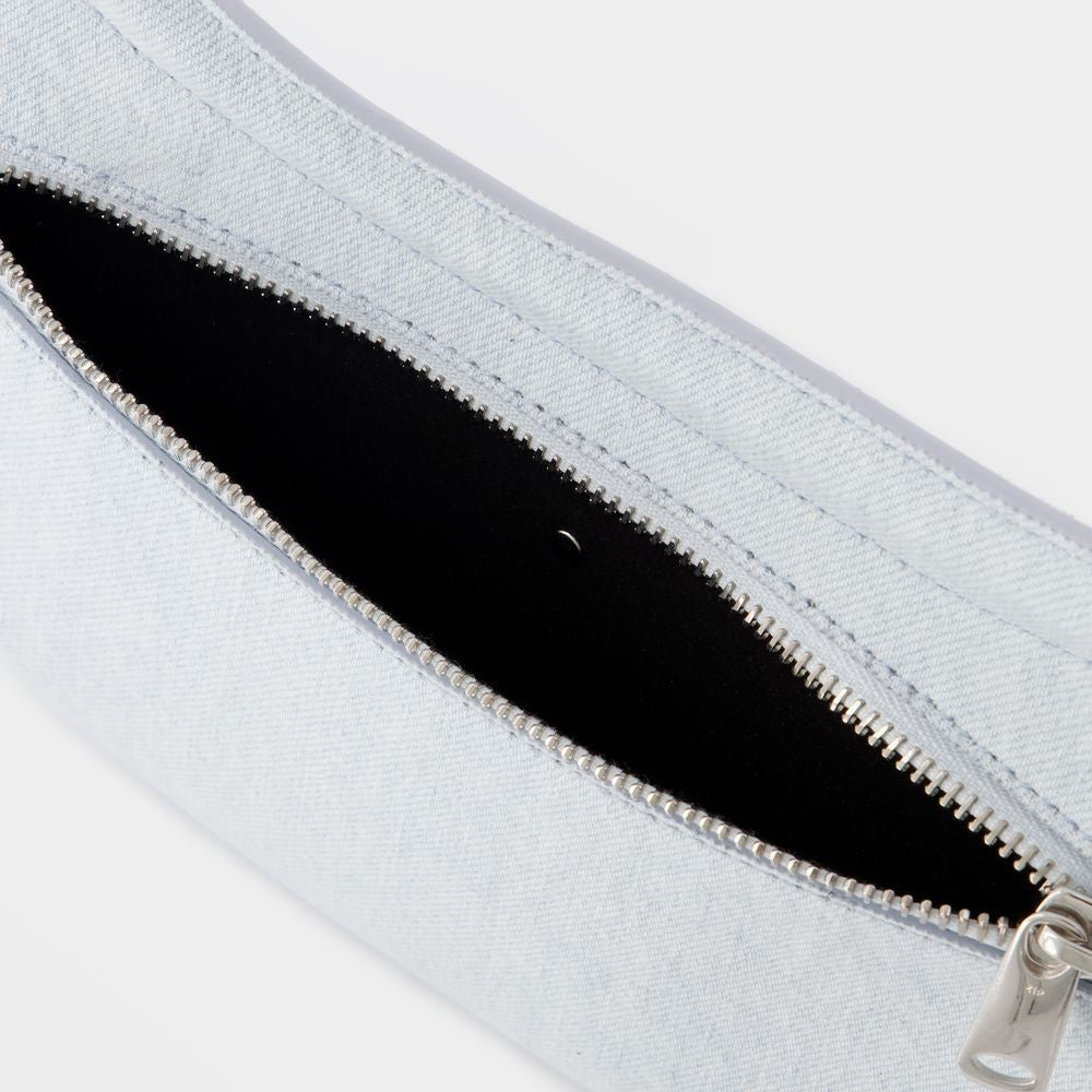 Coperni Ring Swipe Baguette - Denim - Blue