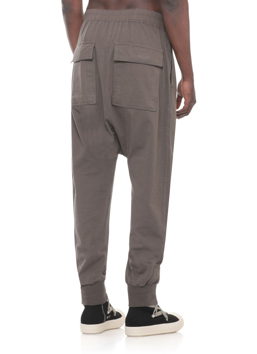 Drkshdw By Rick Owens Prisoner Drawstring Cotton Pants