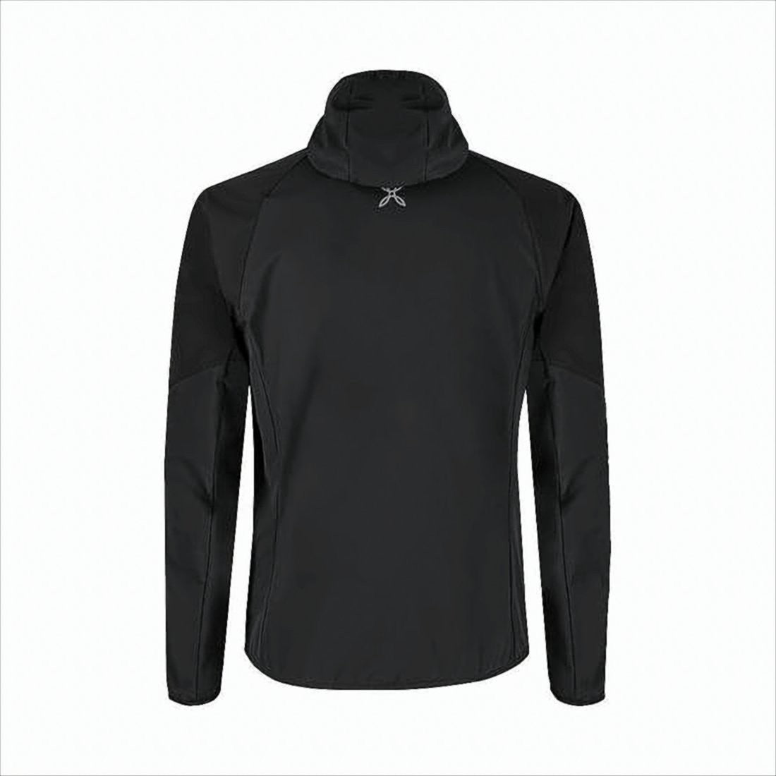 Montura Fitted Black Jacket With High Collar