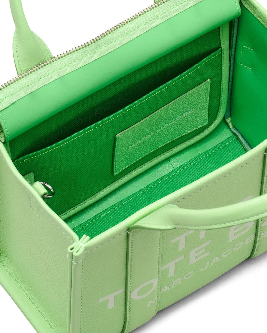 Marc Jacobs The Leather Small Tote Bag Peppermint