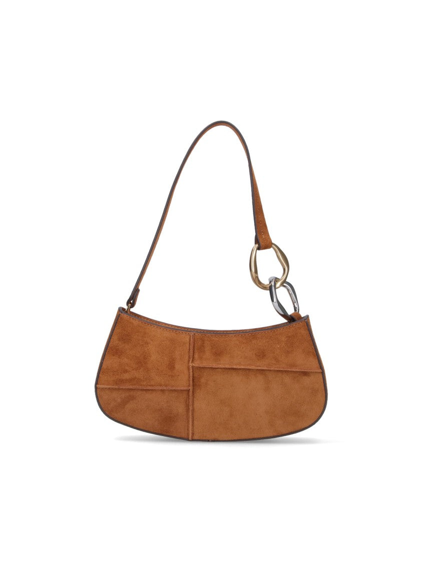 Staud "Ollie" Shoulder Bag – Brown