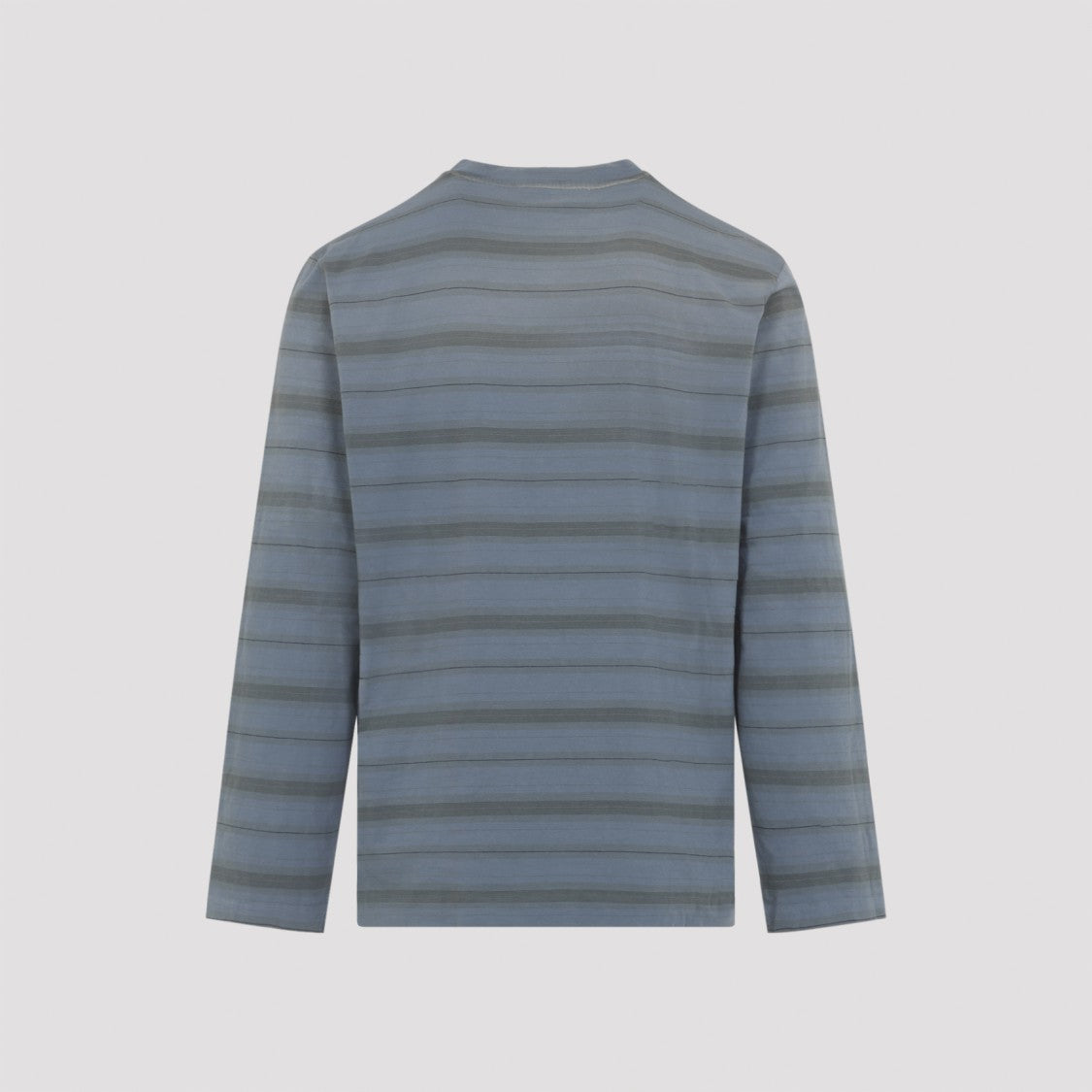 Our Legacy Relaxed Fit Long-Sleeve Shirt With Subtle Stripe Pattern