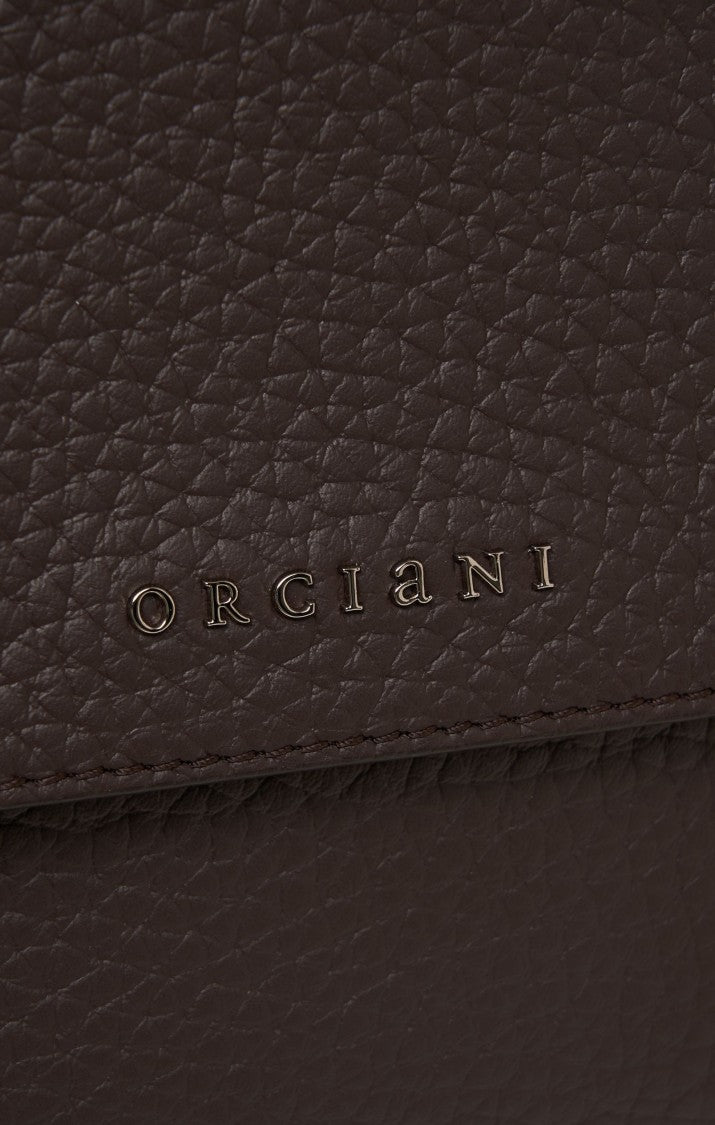 Orciani Hammered Leather 'Sveva' Handbag