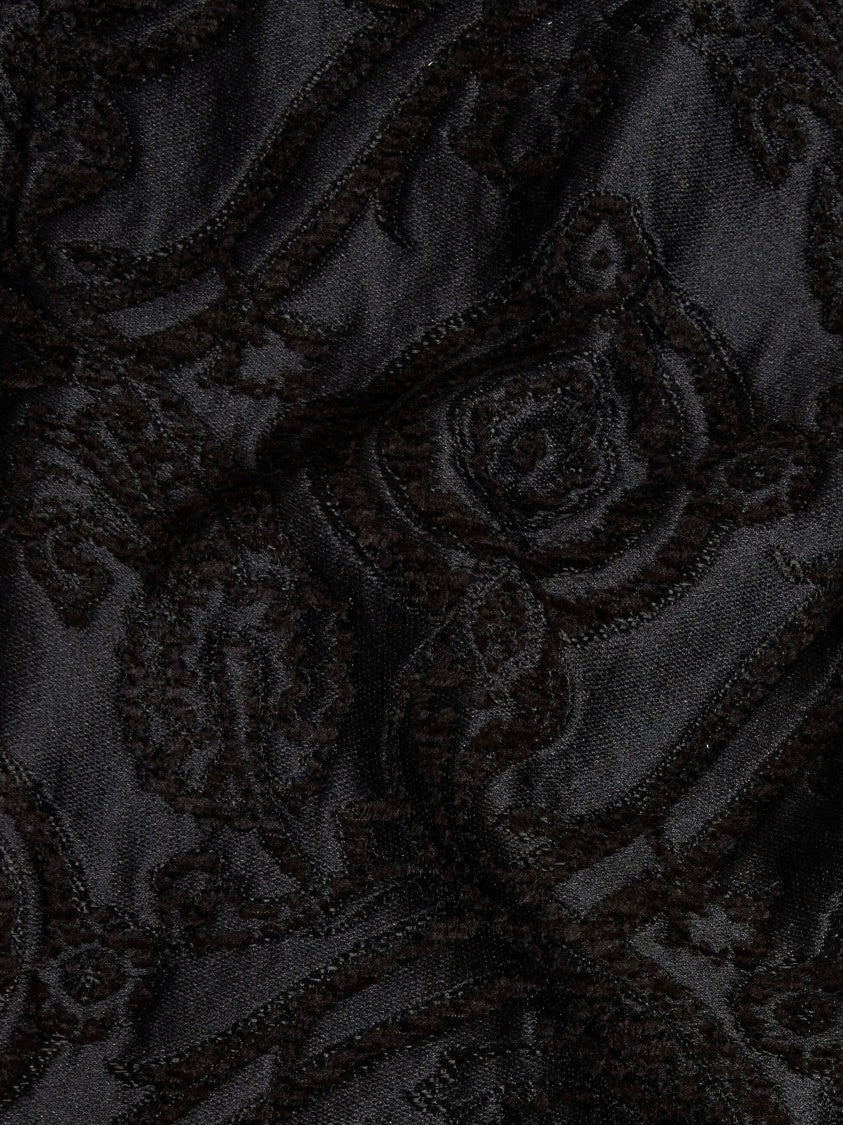 Etro Black Jacquard Paisley Shawl Lapel Blazer