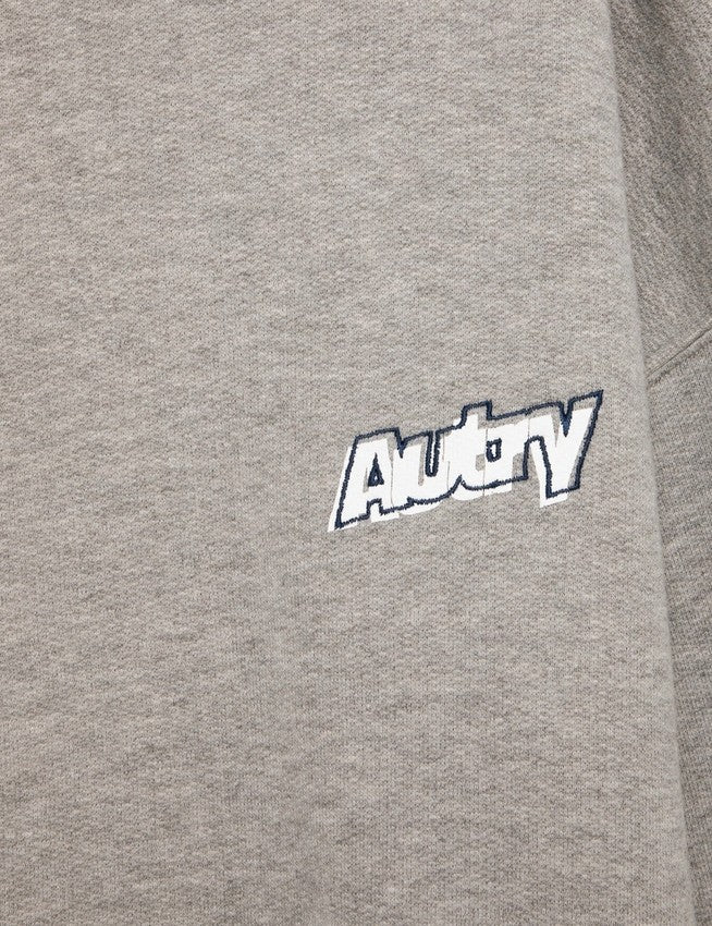 Autry Unisex Grey Melange Sweatshirt