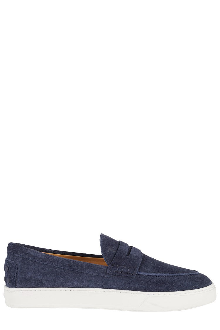 Tod's Suede Moccasin - Blue