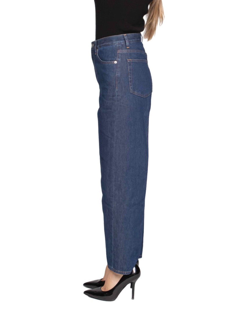 Dondup Straight-Leg Denim Jeans With Mid-Rise Waist And Subtle Stitching