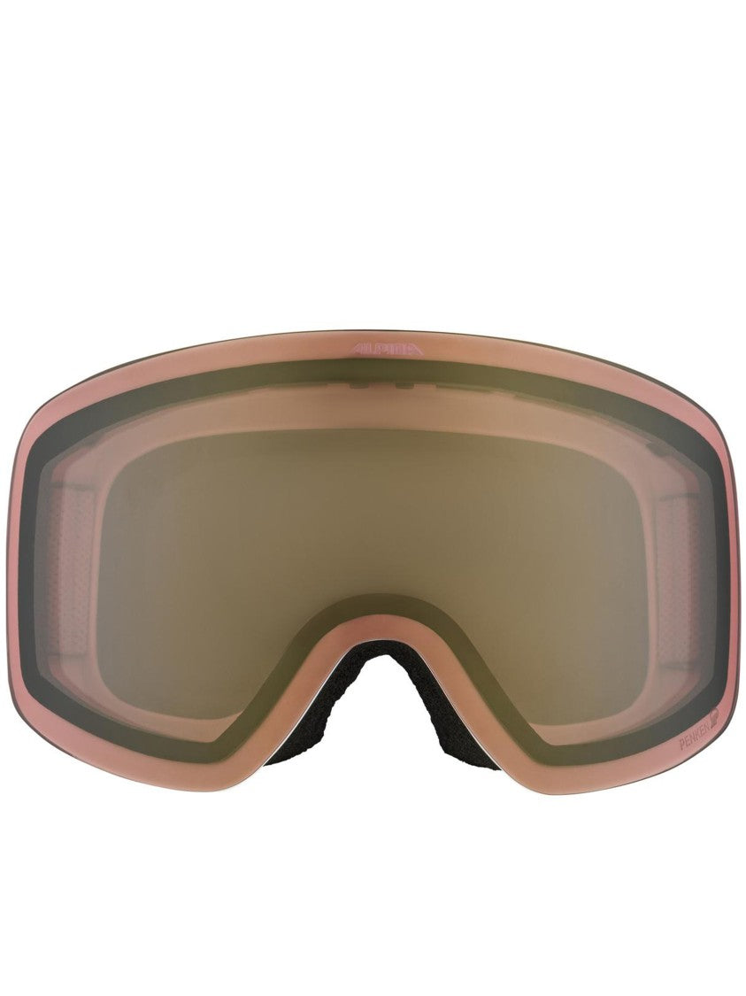 Alpina White Penken Q Wide Lens Goggles