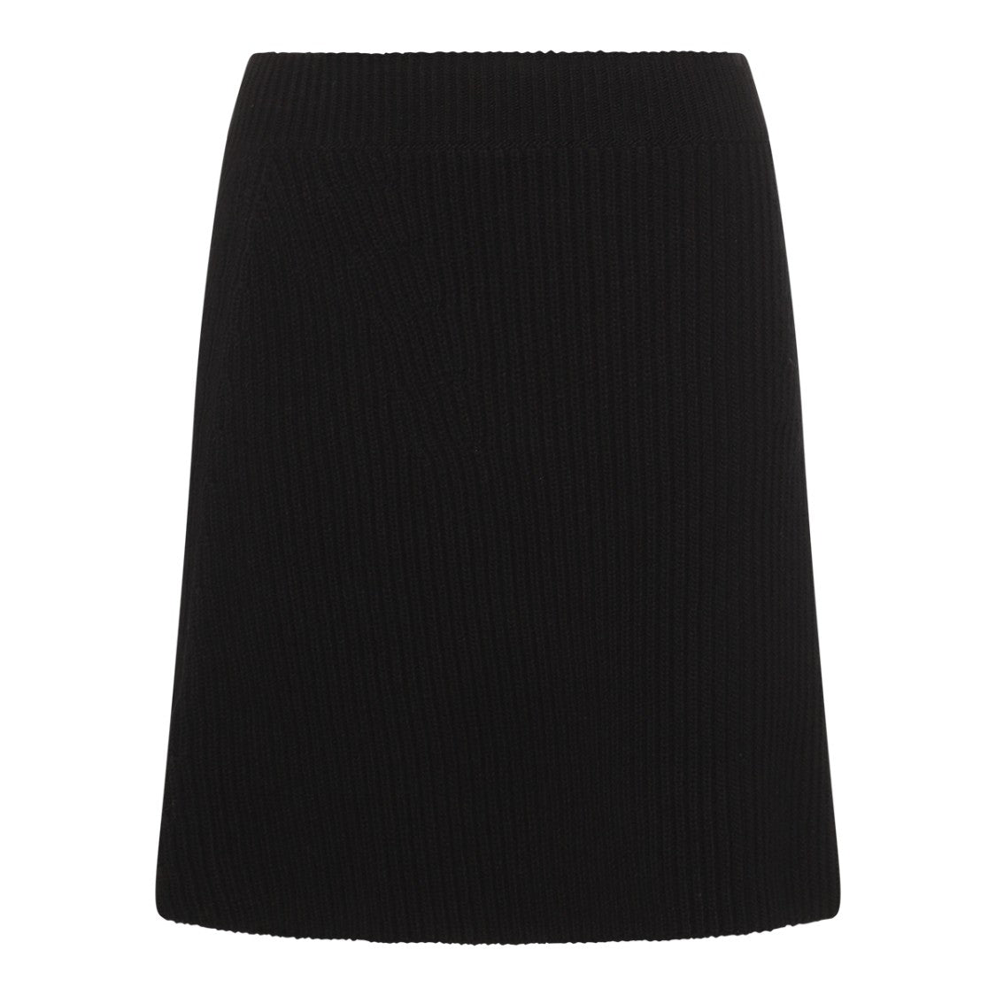 Jil Sander Black Cotton Skirt