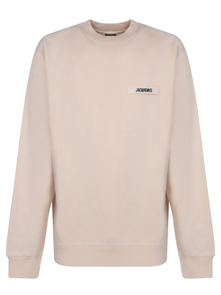 Jacquemus Beige Cotton Sweatshirt