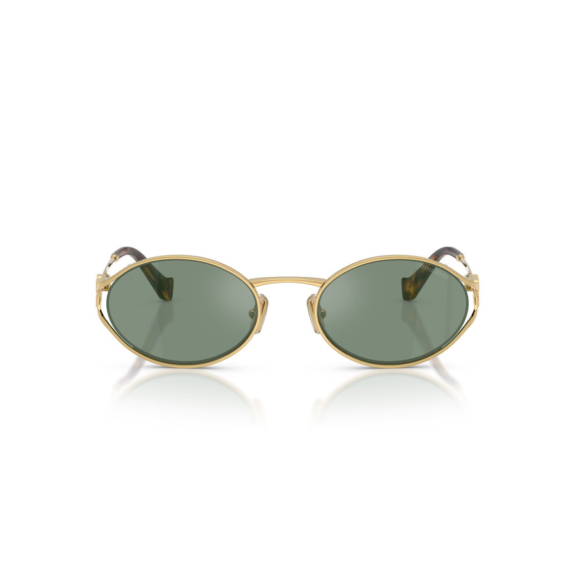 Miu Miu 0Mu 52Ys Oval-Shaped Sunglasses