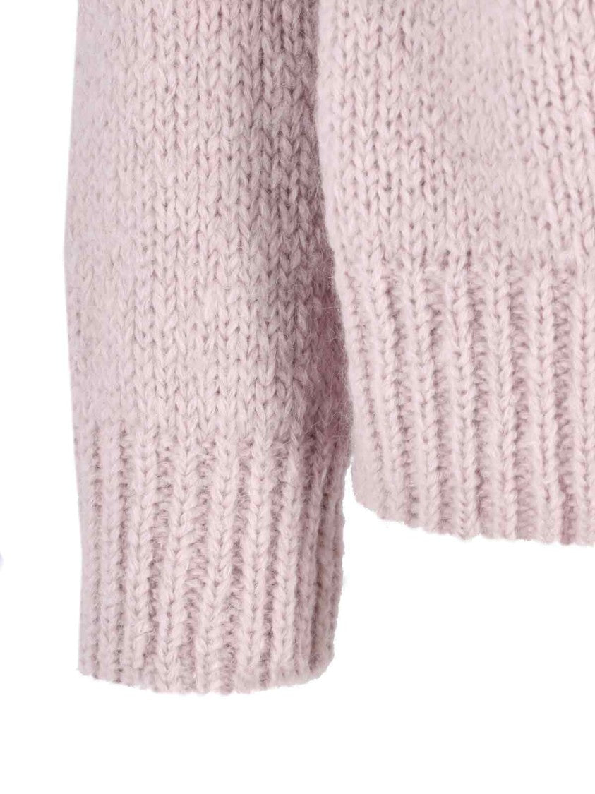 トップス jil sander 2000s pink knit sweater Jil Sander Zip Knit Sweater – Pink
