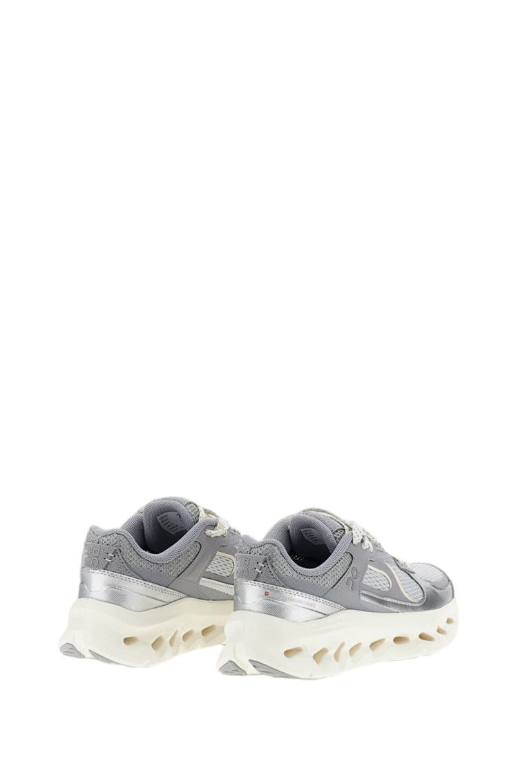 On Running Grey Silver Cloudtilt Arc Mesh Sneakers