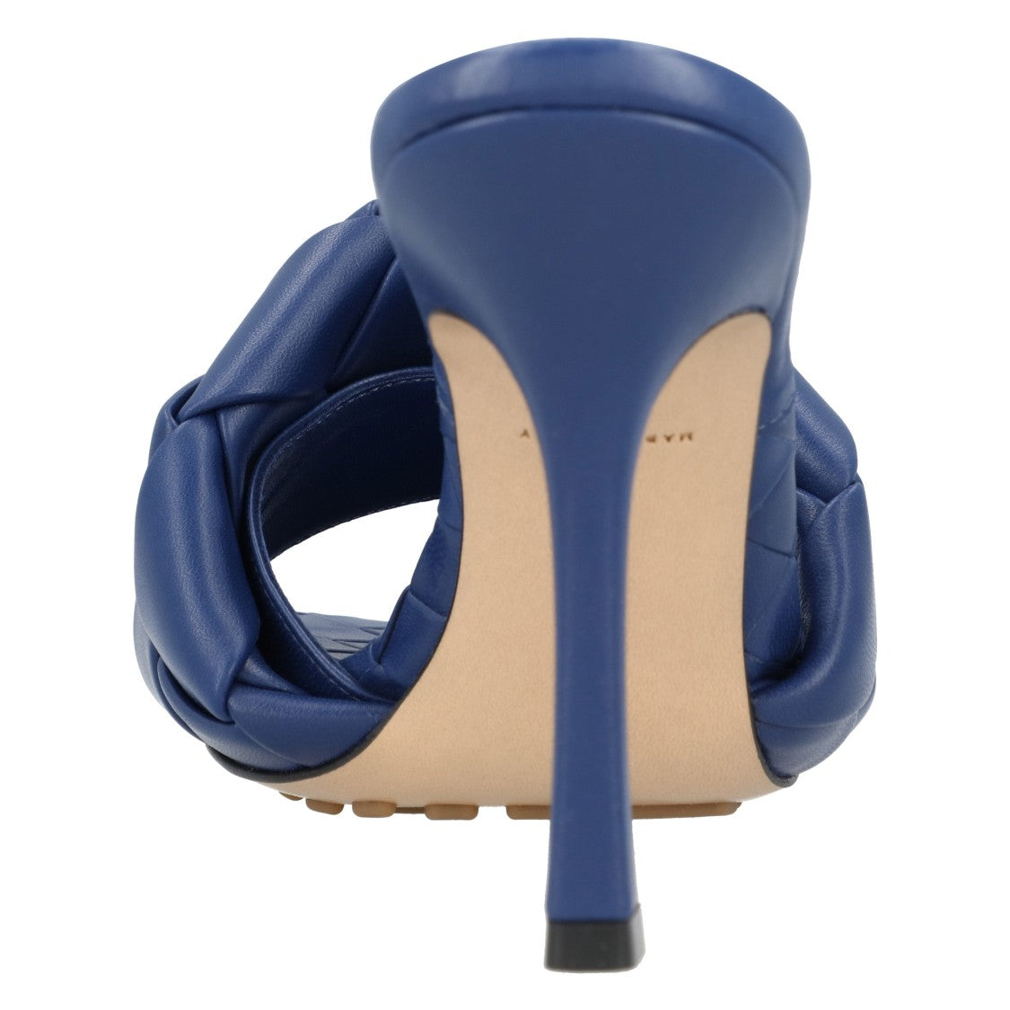 Bottega Veneta Lido Mule Blue