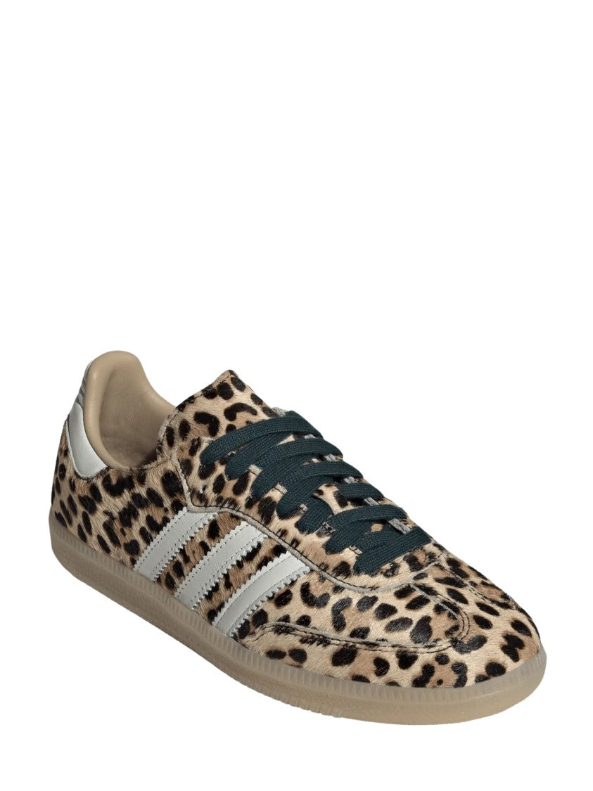 Adidas Multicolor Leopard Suede Samba Sneakers
