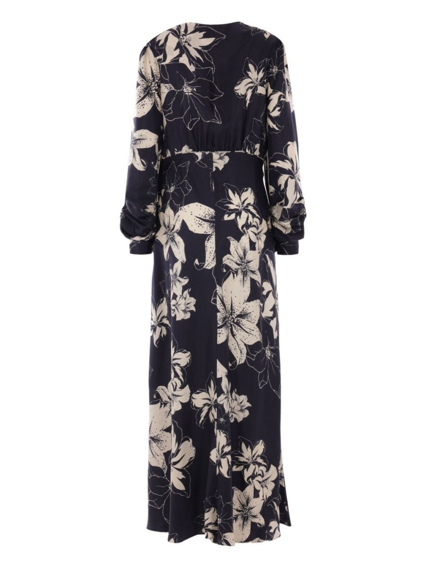 Raquel Diniz Valerie Long Dress With Floral Print
