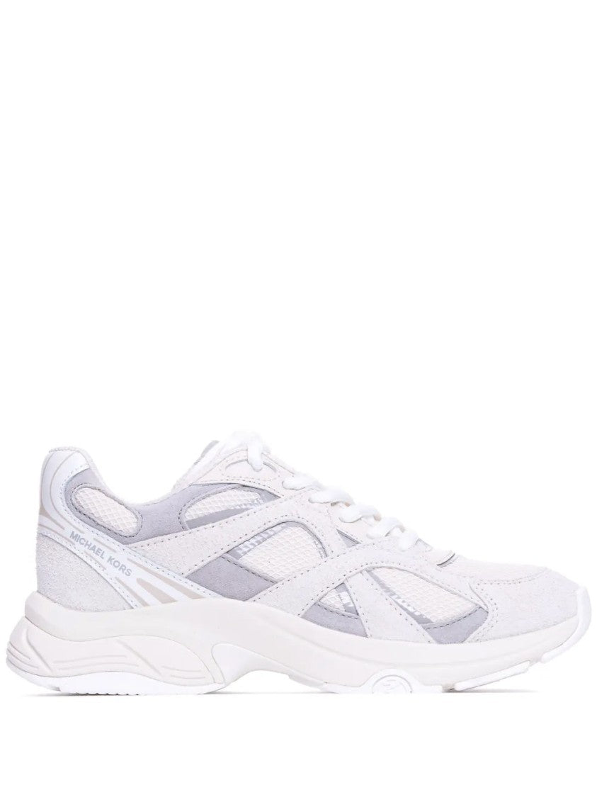 Michael Kors Multicolour Leo Trainer Sculpted Sole Leather Sneakers