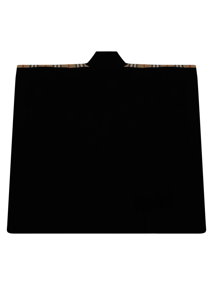 Burberry Black Kg6 Izza Chk Rev Zip-Up Jacket