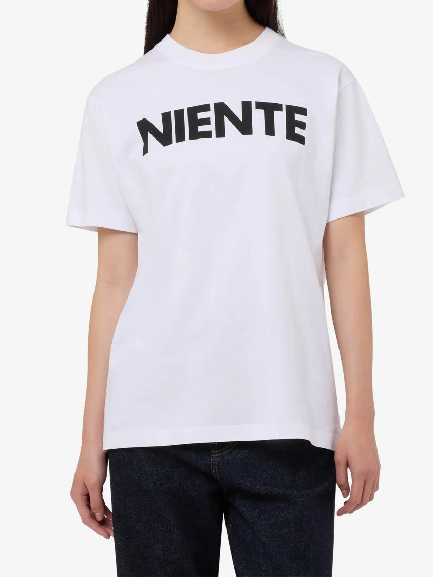 Moschino Black Bold Print Relaxed Fit Cotton T-Shirt
