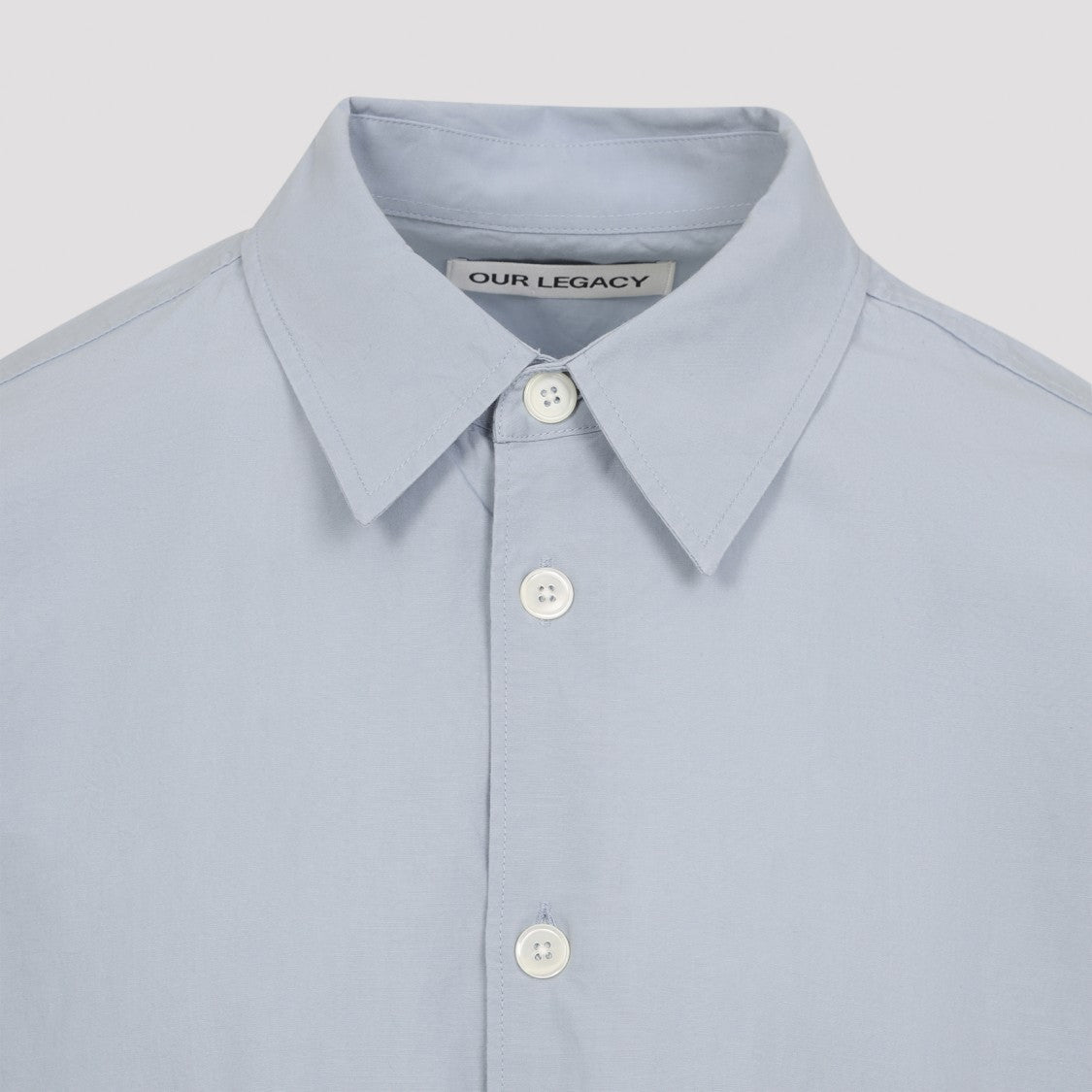 Our Legacy Long-Sleeve Button-Up Shirt With Classic Collar